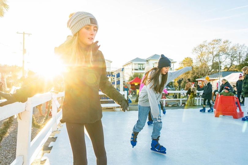 folly beach ice skating