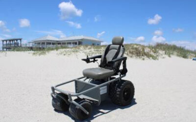 Charleston County Parks Receives  Off-Road Wheelchair for use  at Folly Beach County Park