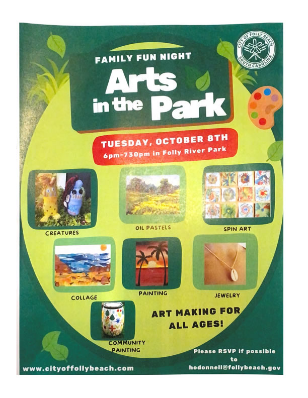 Family Fun Night: Arts in the Park