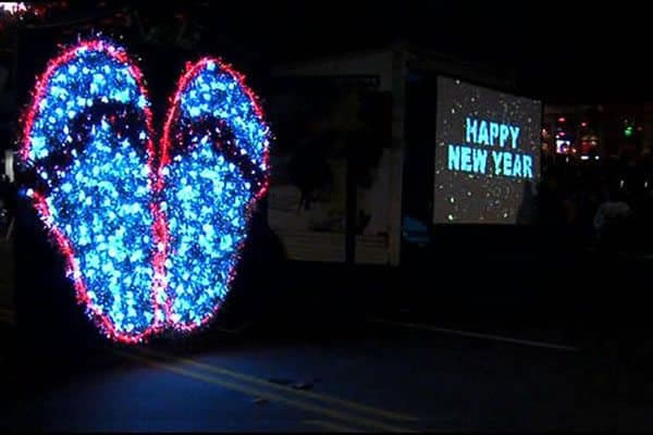 New Year’s Eve Drone Show & Flip-Flop Drop